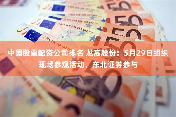 中国股票配资公司排名 龙高股份：5月29日组织现场参观活动，东北证券参与