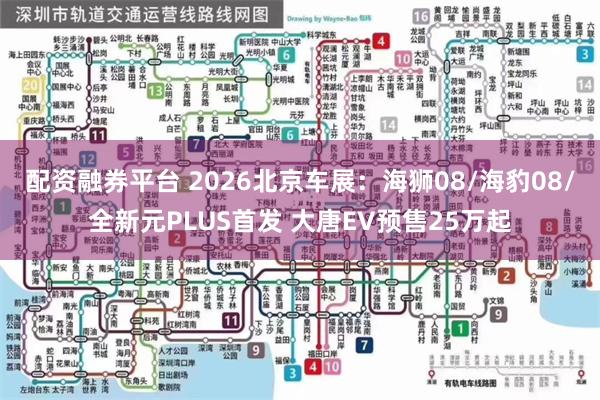 配资融券平台 2026北京车展：海狮08/海豹08/全新元PLUS首发 大唐EV预售25万起