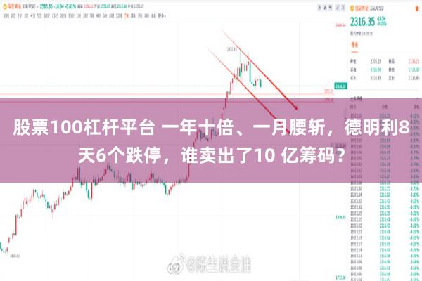 股票100杠杆平台 一年十倍、一月腰斩,德明利8天6个跌停,谁卖出了10 亿筹码?