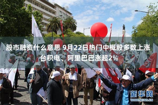 股市融资什么意思 9月22日热门中概股多数上涨 台积电、阿里巴巴涨超2%