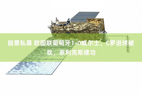 股票私募 欧国联葡萄牙1-0威尔士，C罗进球被吹，菲利克斯建功
